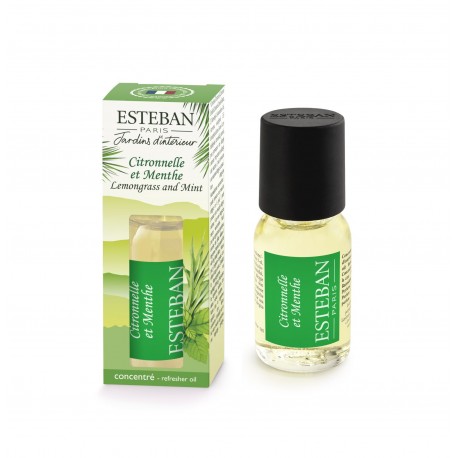 Esenta ulei 15 ml lemongrass&menta, Esteban Paris- BCM-024