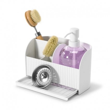 Organizator chiuveta cu recipient pentru detergent Sling Umbra,404655