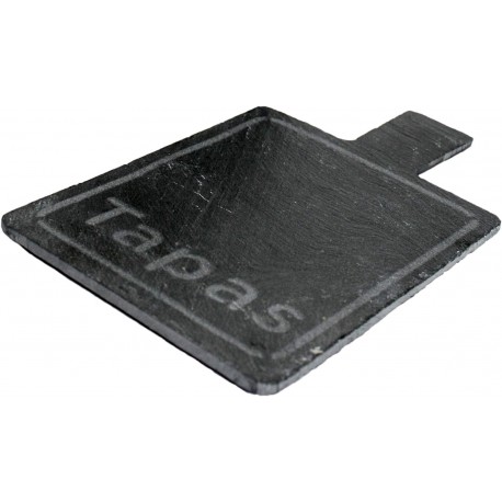 Placa ardezie pentru aperitive, 19x11 cm, Vin Bouquet-FIH 358