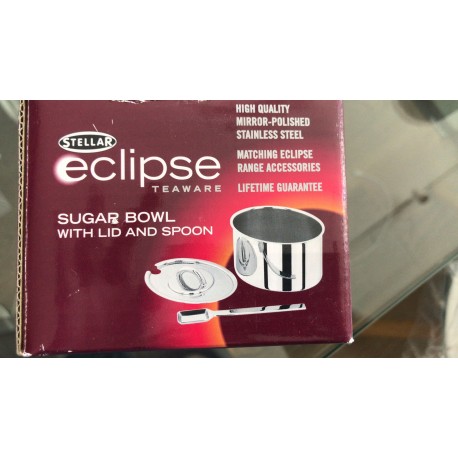 Zaharnita inox cu capac si lingurita,Stellar Eclipse -SE50