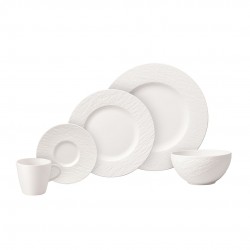 Set 20 de peise Manufacture Rock Blanc, Villeroy&Boch-444126