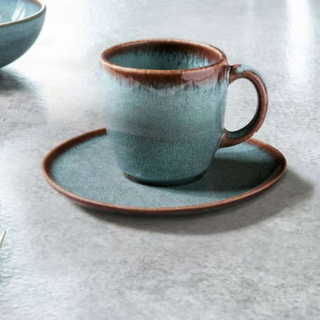 Ceasca cafea cu farfurie Lave Glace, Villeroy&Boch-403673/403680