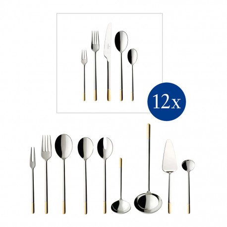 Set tacamuri 70 de piese, Ella gold, Villeroy and Boch - 150713