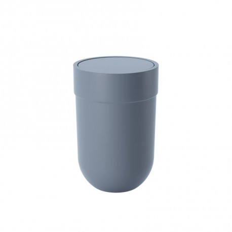 Cos de gunoi cu capac batant Touch albastru mineral Umbra, 429269