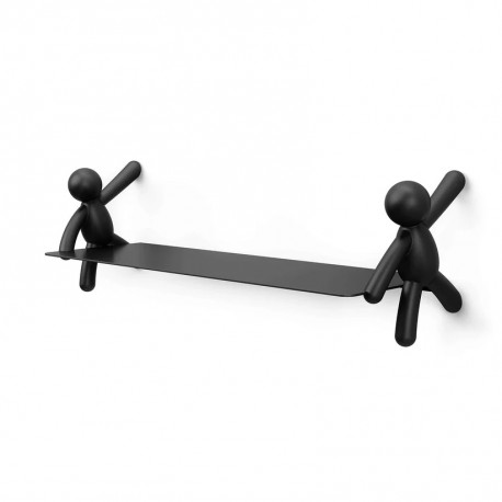 Raft pentru perete Buddy - Umbra, negru, 353915