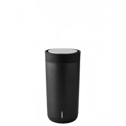 Cana termos  To Go Click negru, 400 ml - Stelton, 027756