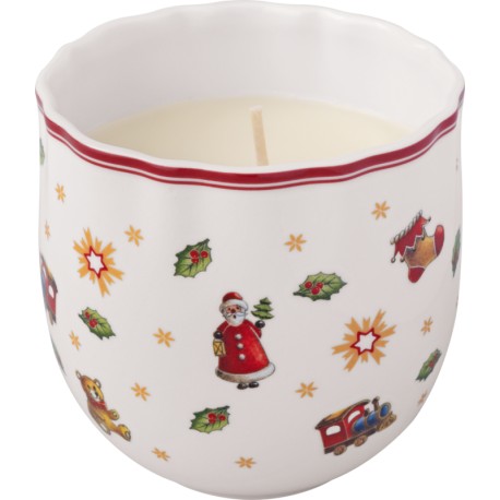 Lumanare parfumata in suport portelan Toy's delight Cinnamon cake - Villeroy and Boch, 9 cm, 280 ml- 441262