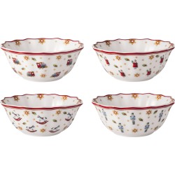 Set 4 boluri aniversare Toy's Delight - Villeroy and Boch, 149 mm, 280 ml - 450189