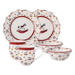 Set  6 piese mic dejun Toy's Delight Rocking Horse - Villeroy and Boch, 2 persoane,  36 x 25 x 14 cm, 456433