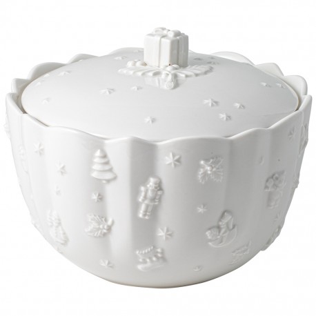Cutie biscuiți Toy's Delight Royal Classic, portelan, alb,  200 x 200 x 153 mm, 1900 ml - Villeroy&Boch, 393080
