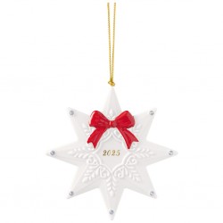 Ornament Christmas classics Star 2025- Villeroy and Boch, portelan, 113 x 9 x 113 mm - 450219