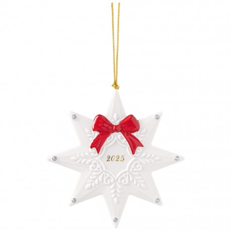 Ornament Christmas classics Star 2025- Villeroy and Boch, portelan, 113 x 9 x 113 mm - 450219