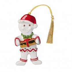 Ornament Christmas classics Gingerman 2025- Villeroy and Boch, portelan, 108 x 56 x 30 mm - 455085