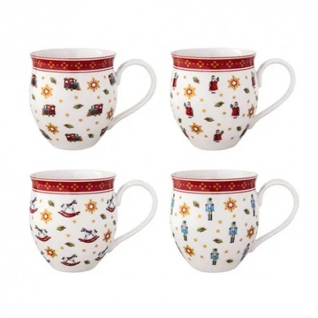 Set 4 cani aniversare Toy's Delight - Villeroy and Boch, 390 ml- 450479