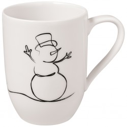 Cana Statement lines Mug XMAS 115 x 80 x 104 mm, 290 ml - Villeroy and Boch, 439078