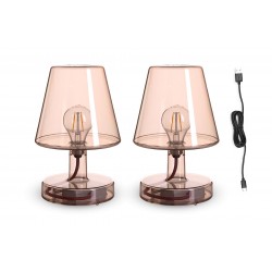 Set 2 Veioze fara cablu transloetje brown, Fatboy - 105716