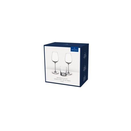 Set pahare vin Purismo, 12 piese 390 x 210 x 355 mm - Villeroy and Boch , 458635