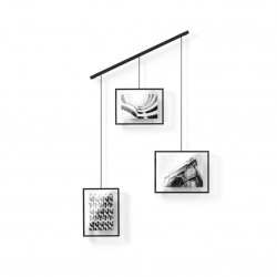 Set 3 rame foto Exhibit negru- Umbra 357036
