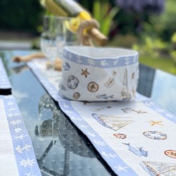 Cosulet textil pentru paine Sealife Sander, multicolor, 600788 fb 40, 054114