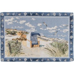 Placemat Beach Chair Sander, gobelin, 32*48 cm, multicolor, 61464 fb 40