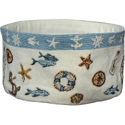 Cosulet textil pentru paine Sealife Sander, multicolor, 600788 fb 40, 054114