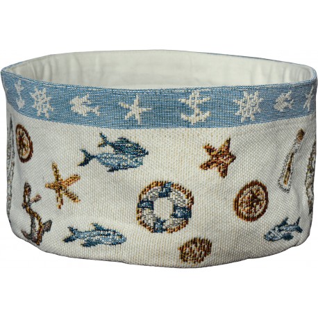 Cosulet textil pentru paine Sealife Sander, multicolor, 600788 fb 40, 054114