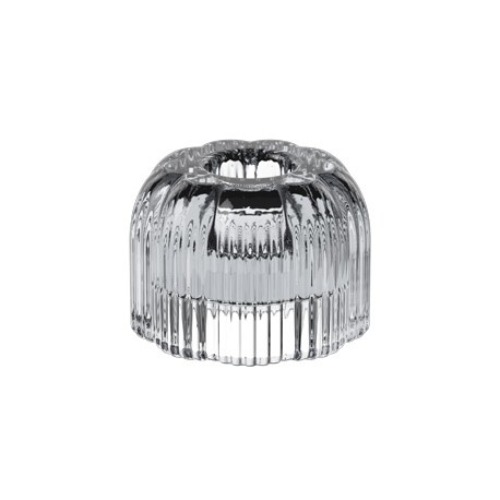 Suport lumanare 2 in 1  Fleur Transparent - Villeroy and Boch, 6.3 cm - 446540