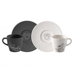 Villeroy&Boch Manufacture Rock - Set mic cafea Mickey Mouse, 4 piese , 460942