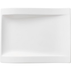 Farfurie dreptunghiulară pentru salată NewWave 26 x 20 x 3 cm, Villeroy&Boch, 181779