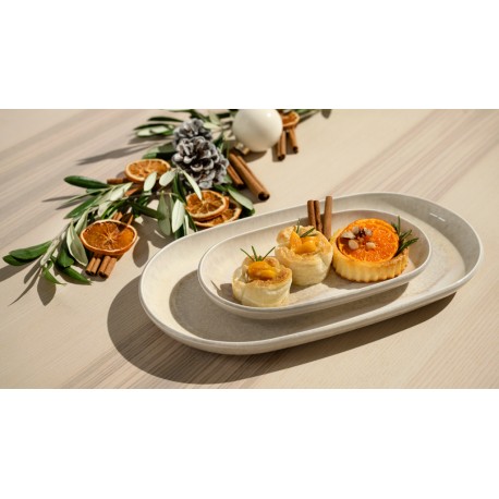 Platou serivre Perlemor Sand, Villeroy and Boch, 23x13 cm, 456907