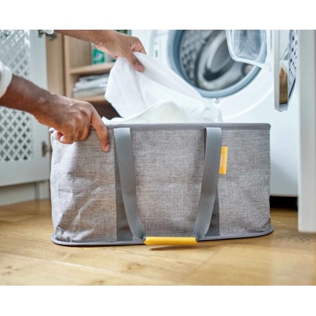Coș de rufe pliabil Hold-All™ gri, 35 l - Joseph - J50023