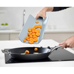 Set de 2 tocatoare Chop2Pot Pliabil Small Albastru, Joseph Joseph - J981003