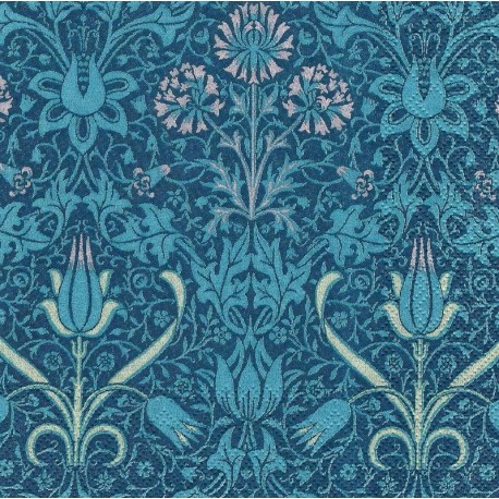 Set 20 servetele hartie Tulip and Net blue Ihr, 697449