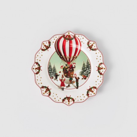 Farfurie aperitiv Annual Christmas Edition 2026, Villeroy&Boch, portelan, multicolor, 457799