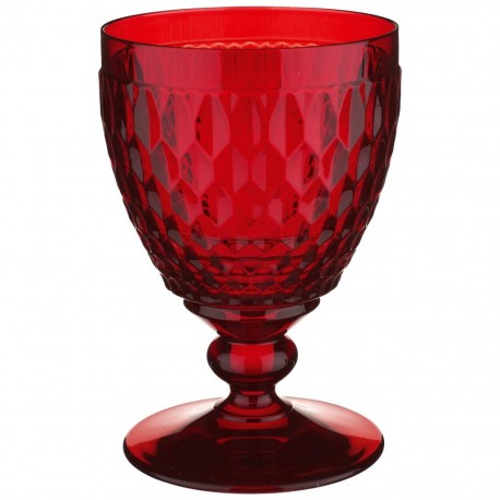 Pahar vin rosu goblet red boston coloured