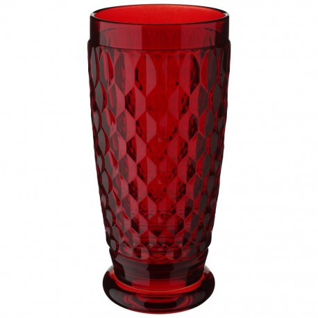 Pahar apa bere tumbler red boston coloured