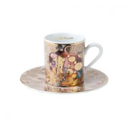 Ceasca espresso cu farfurie Fulfillment Gustav Klimt 