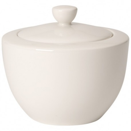 Recpient pentru zahar cu capac, Villeroy and Boch, For me, potelan