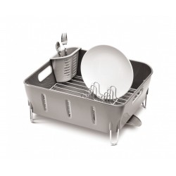 Scurgator plastic pentru vase Compact gri