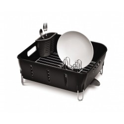 Scurgator plastic pentru vase Compact negru