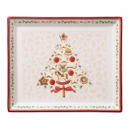 Platou dreptunghiular small Winter Bakery Delight-Villeroy&Boch, cod 289079