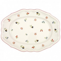 Platou oval Petite Fleur