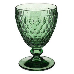 Pahar sticla cristalizata vin alb Boston green-279301