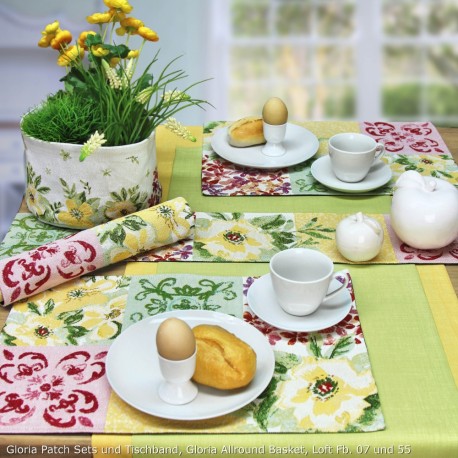 Placemat Individual gobelin 32x48 cm Gloria Patch