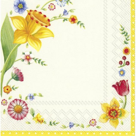 SERVETELE SPRING FANTASY COCKTAIL NAPKINS,C816500