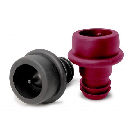 Set 2 vacuum stopper VIN BOUQUET-FIC420